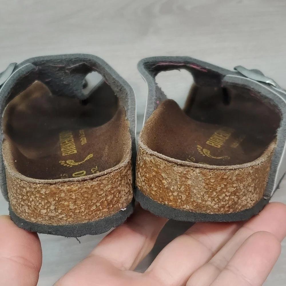 Birkenstock Kids Girls Thong Sandals Slide Flats shoes sz 30/C12